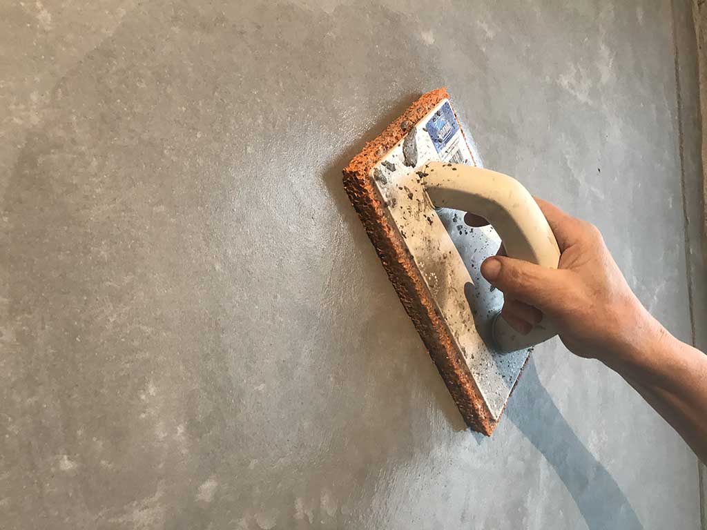 Подрезка цементной штукатурки через какое время